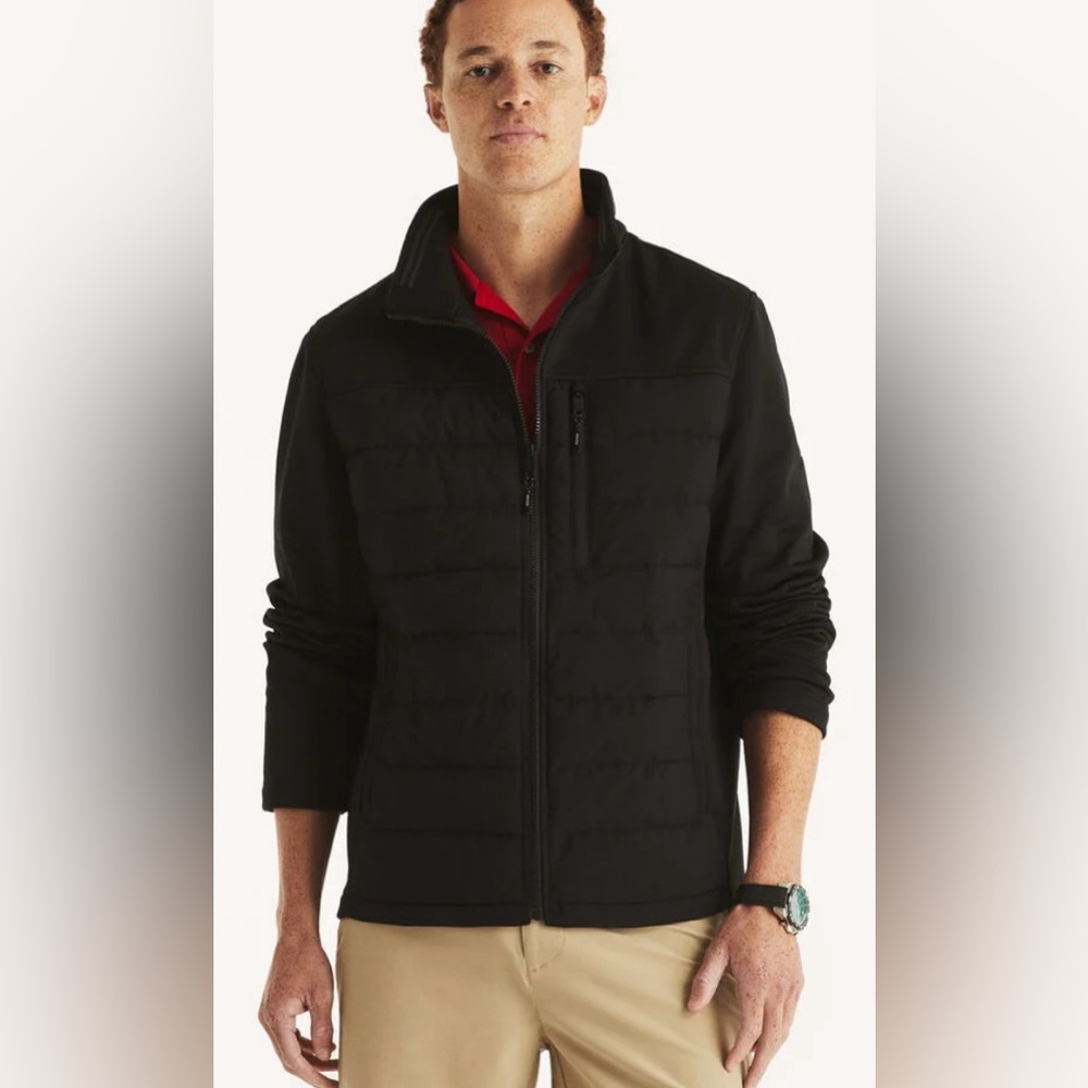 New Nautica Mixedmedia Jacket $100 retail